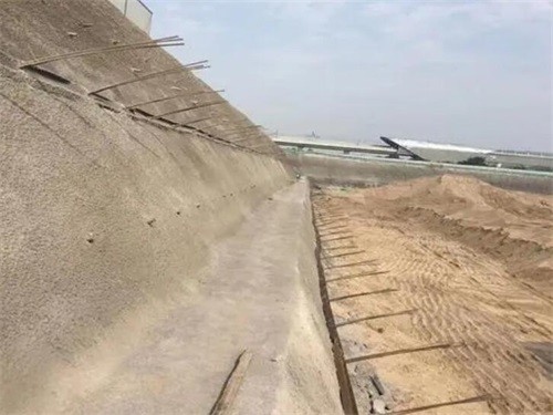 洋县河道边坡加固